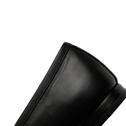 Gucci Calfskin Womens Jordaan Loafers 36.5 Black 9 of 12
