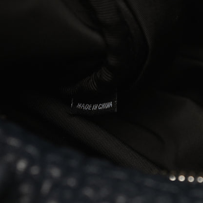 Alexander Wang Pebbled Lambskin Rocco Navy Silver Hardware 7 of 12