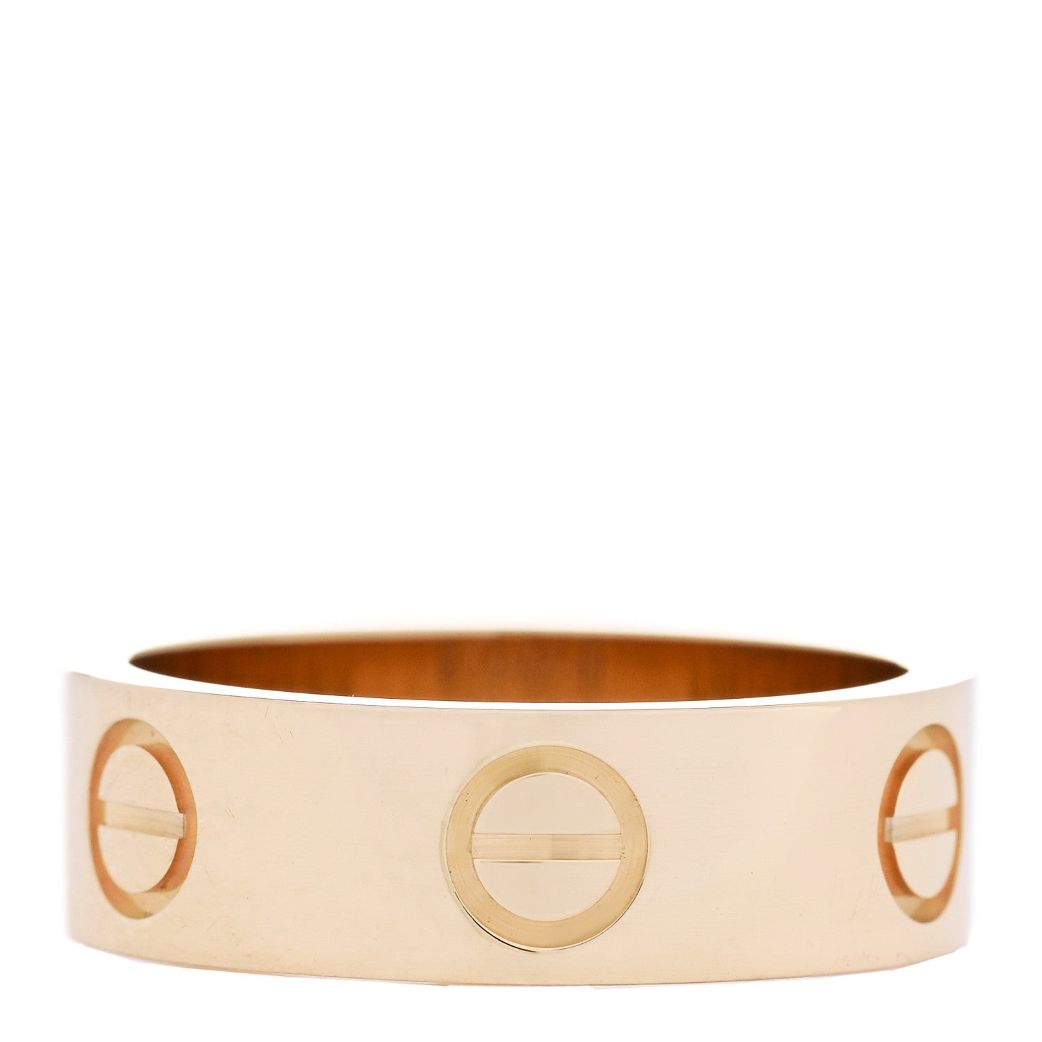 Cartier 18K Yellow Gold 5.5mm LOVE Ring 49 5 3 of 4