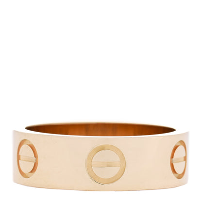 Cartier 18K Yellow Gold 5.5mm LOVE Ring 49 5 3 of 4