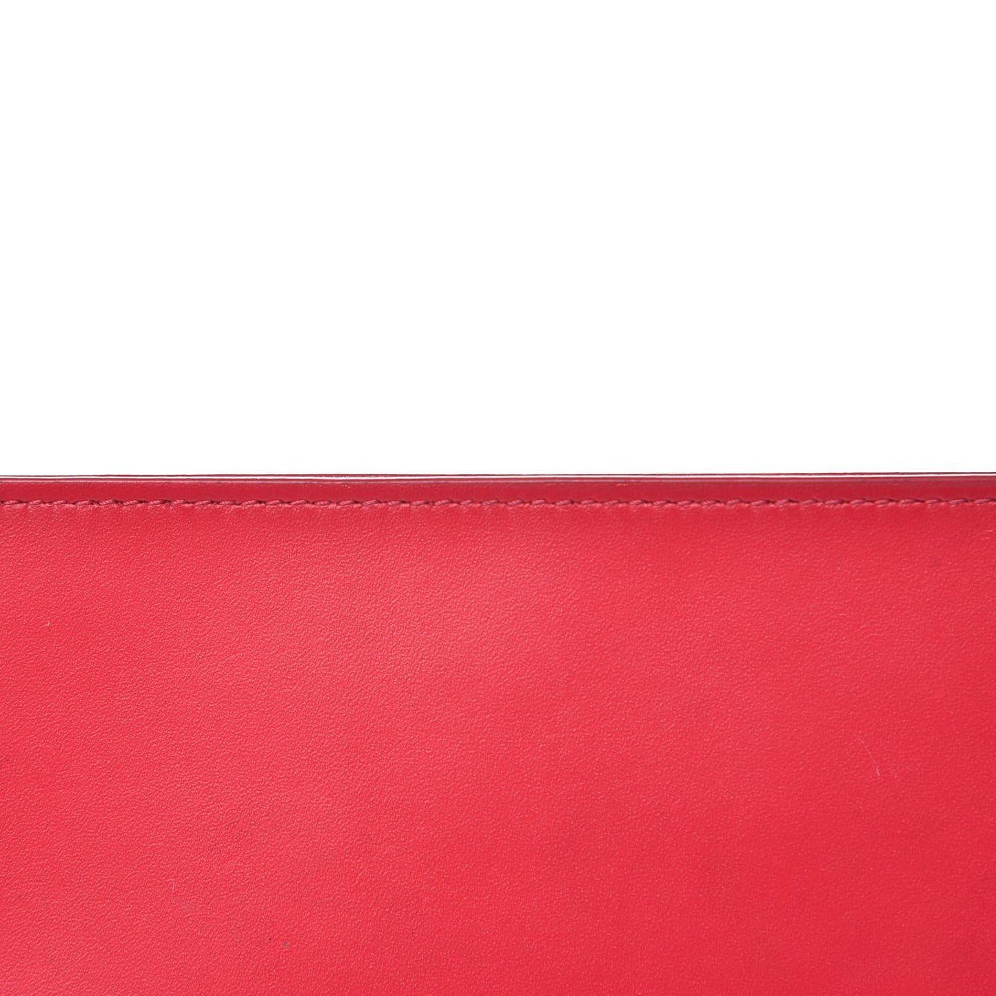 Calfskin Felicie Card Holder Insert Hot Pink