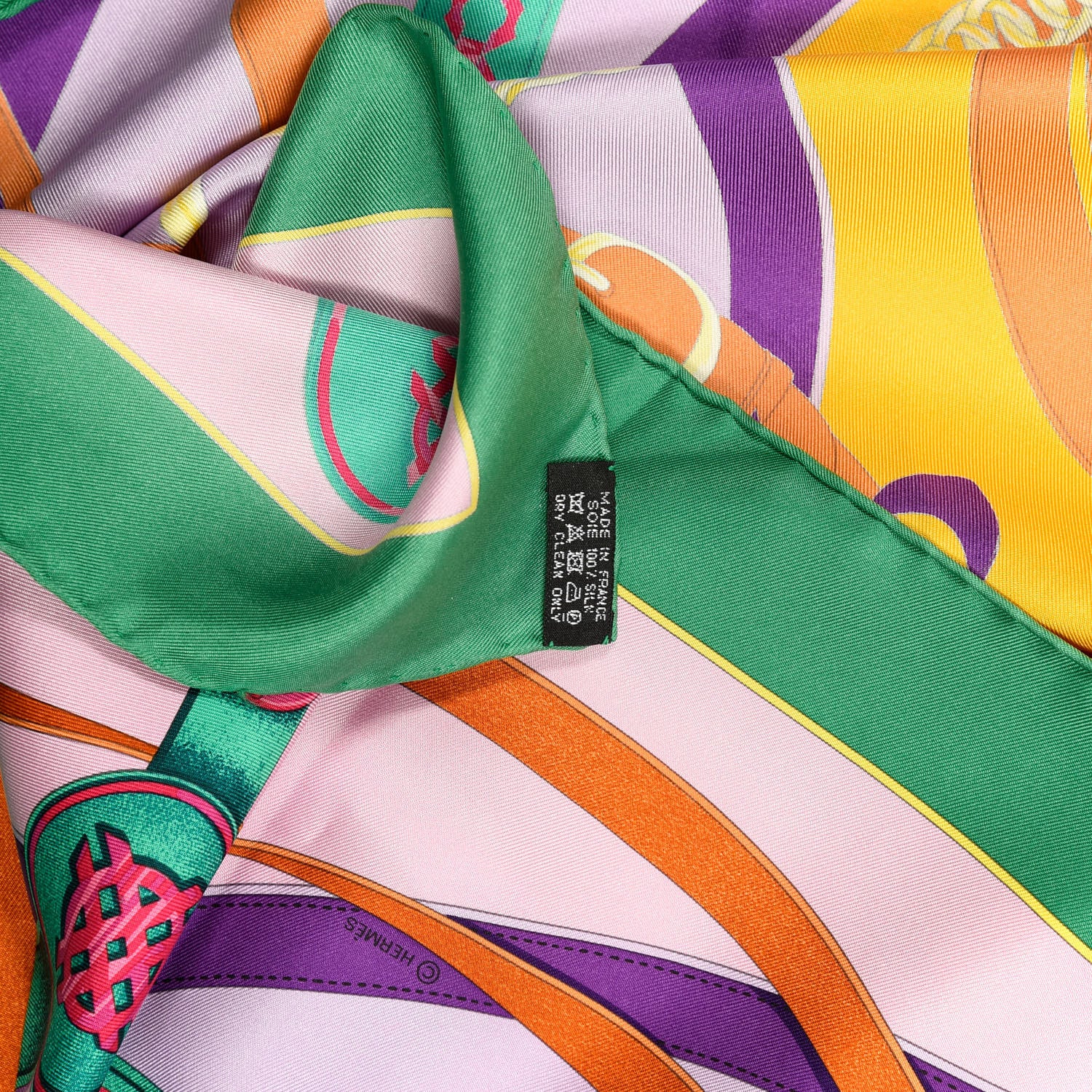 Hermes Silk La Promenade Du Matin Scarf 90 4 of 4