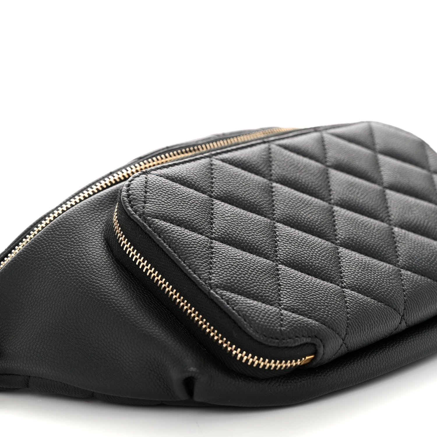 Chanel Caviar Quilted Business Affinity Waist Belt Bag Black 9 of 10