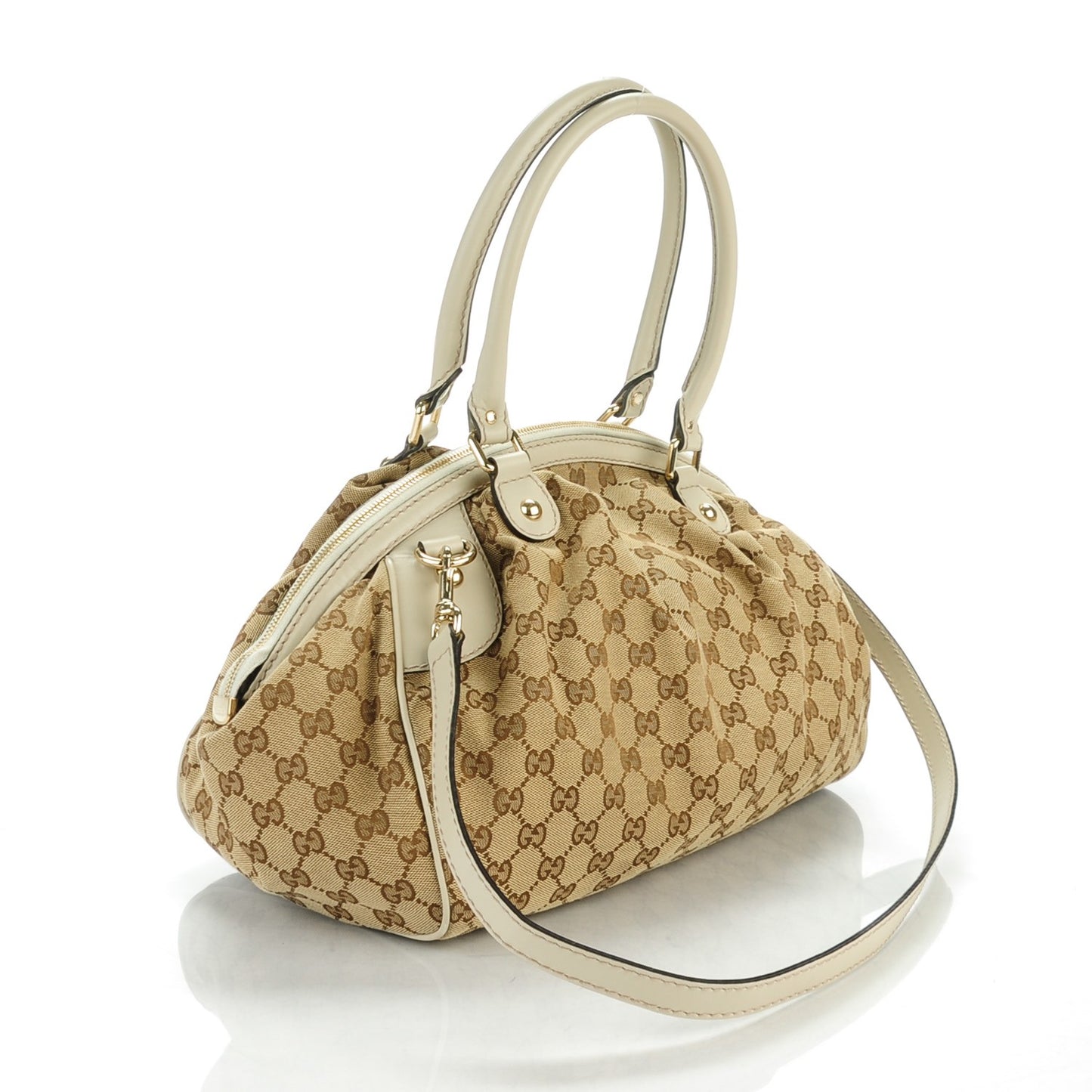 Monogram Medium Sukey Boston Off White