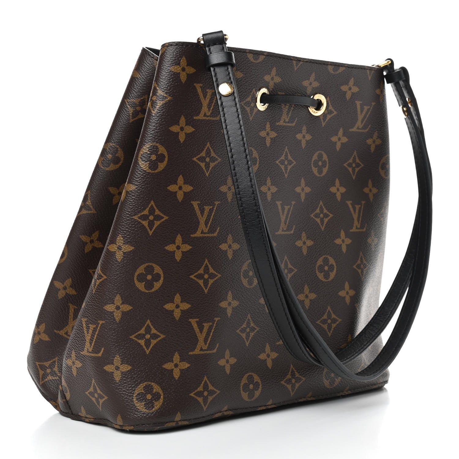 Louis Vuitton Monogram Neonoe MM Black 3 of 8