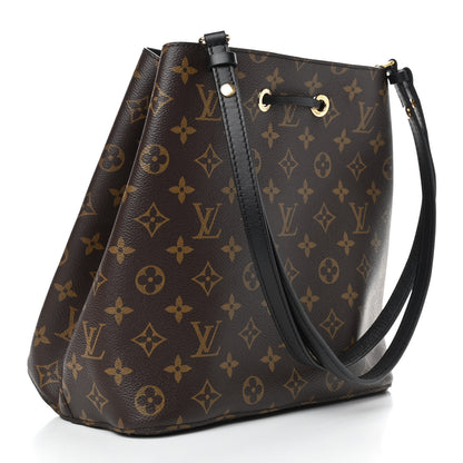 Louis Vuitton Monogram Neonoe MM Black 3 of 8