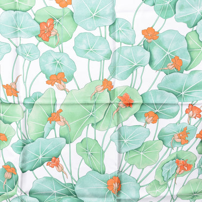 Hermes Silk Les Capucines Scarf 90 4 of 6
