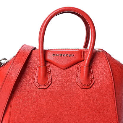 Givenchy Sugar Goatskin Mini Antigona Medium Red 7 of 9