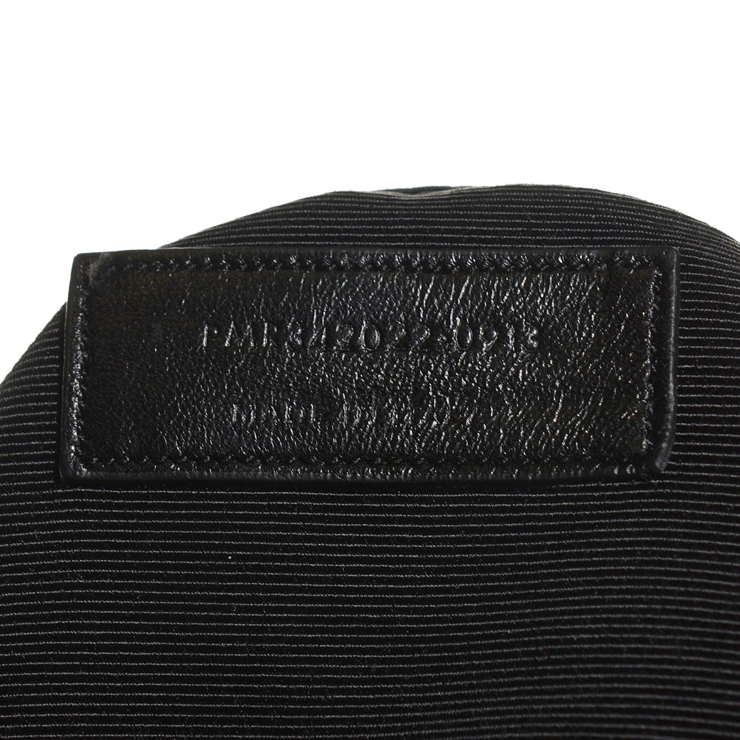 Saint Laurent Grain De Poudre Matelasse Chevron Monogram Shopping Bag Black 6 of 8