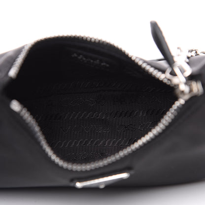 Prada Tessuto Nylon Mini Re-Edition 2000 Shoulder Bag Black 4 of 8