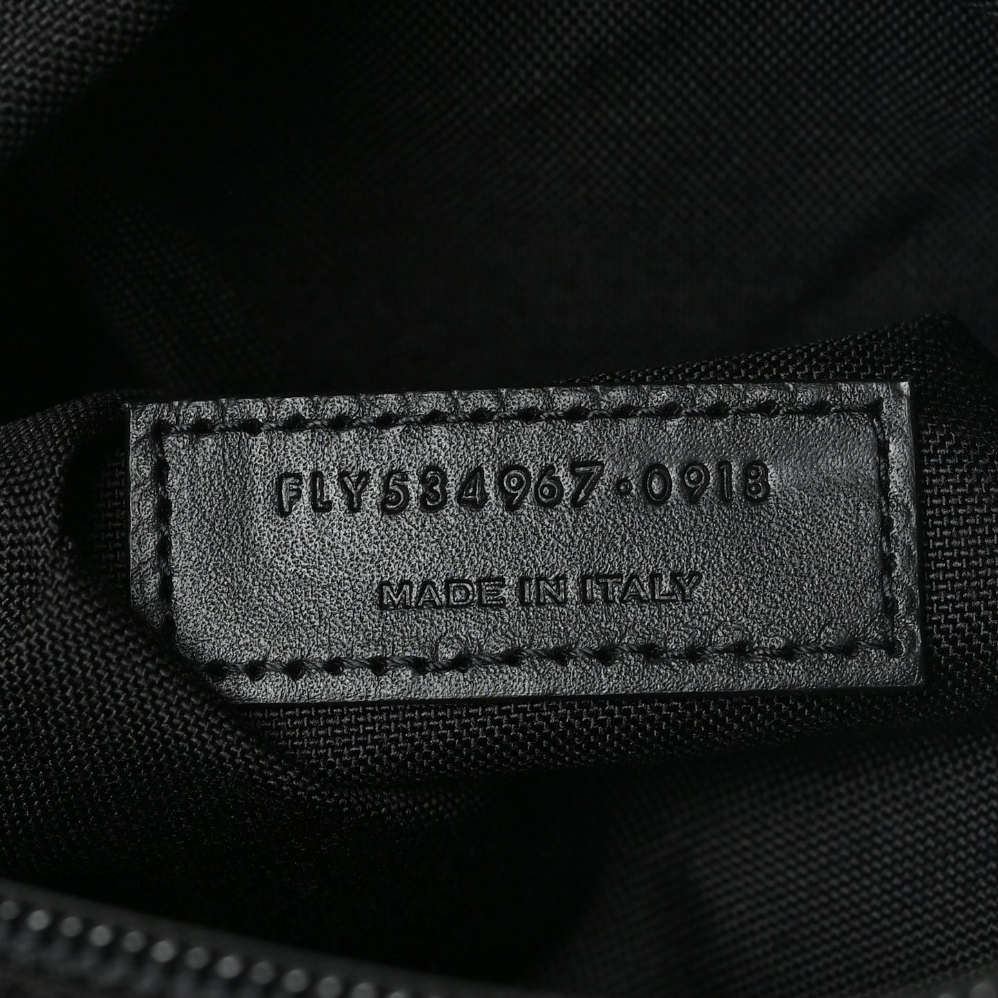 Canvas Record Print City Backpack Black White
