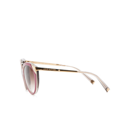 Louis Vuitton Amber Cat Eye Sunglasses Z0623W Fuchsia 3 of 5