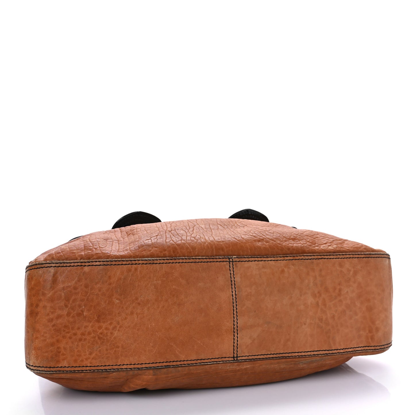 Nappa Patent Large B Bag Osso Black