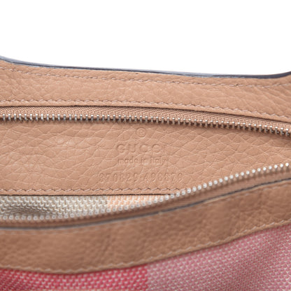 Gucci Calfskin Medium Bamboo Daily Shopper Camelia 8 of 10