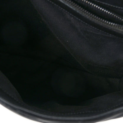 Saint Laurent Calfskin Y Quilted Monogram Monochrome Medium Loulou Chain Satchel Black 5 of 9