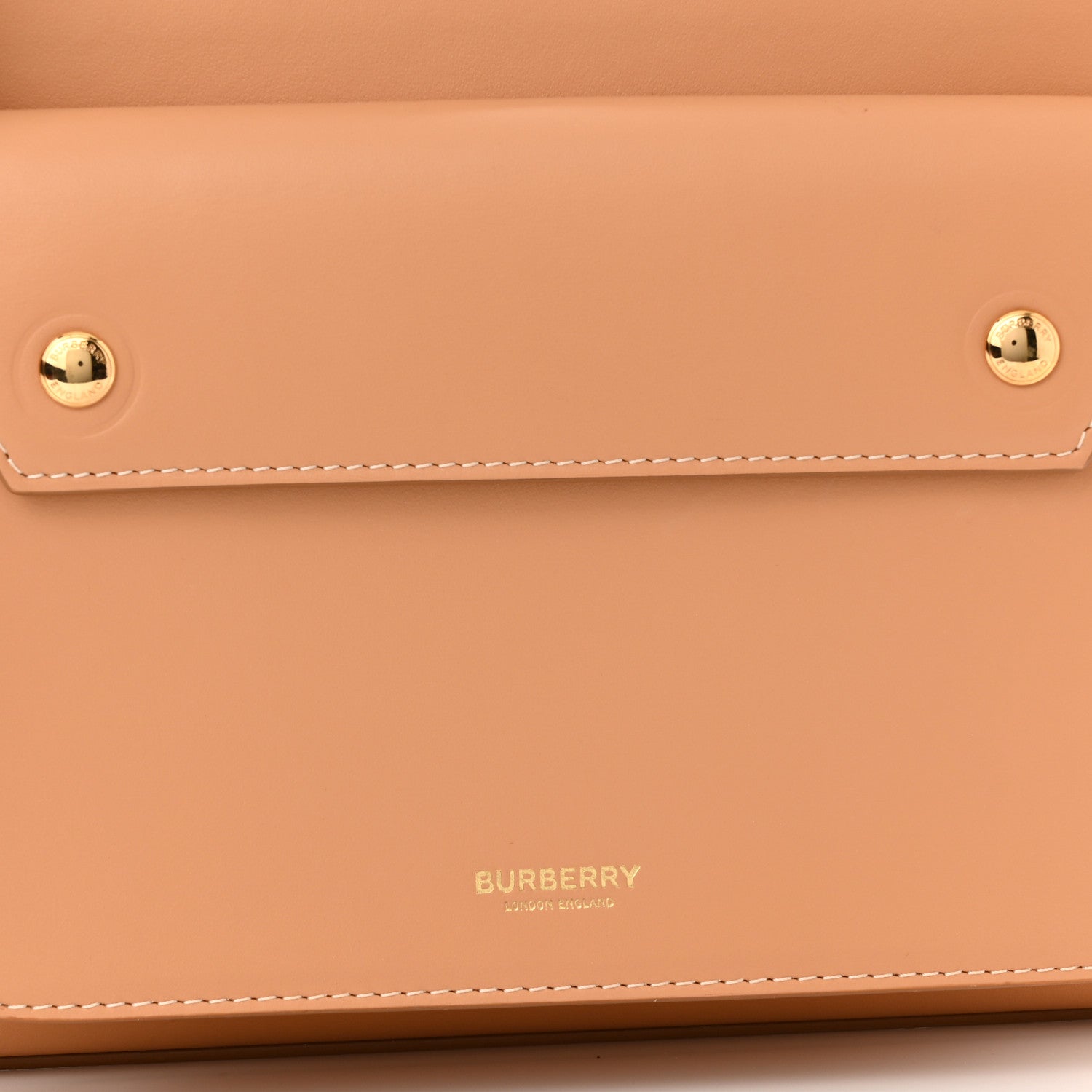 Burberry Smooth Calfskin Mini Pocket Bag Warm Sand 7 of 9