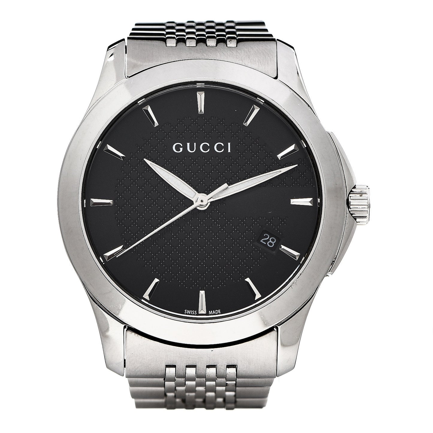 Stainless Steel 38mm G-Timeless Quartz Watch Black