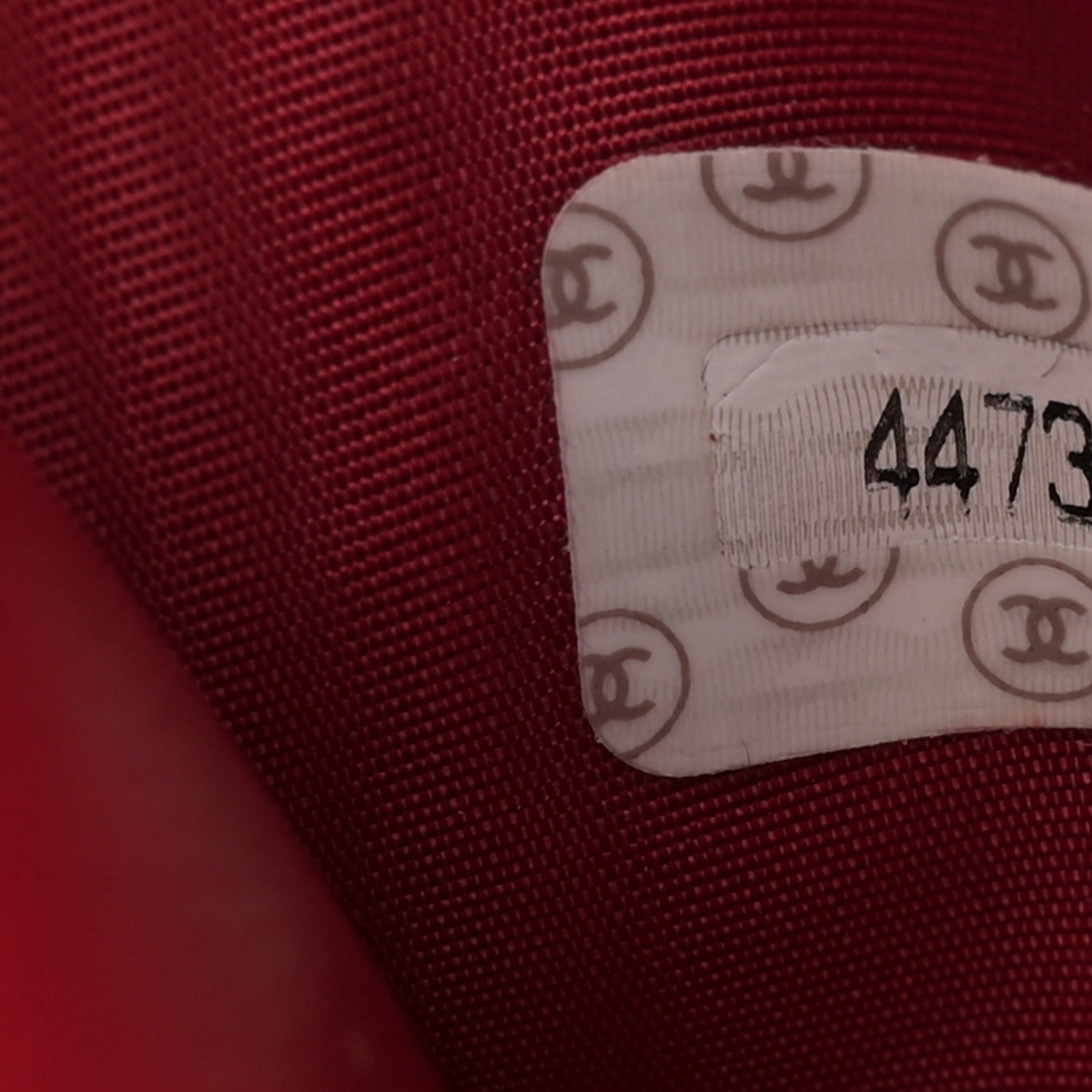 Chanel Caviar Timeless CC Wallet On Chain WOC Red 7 of 13