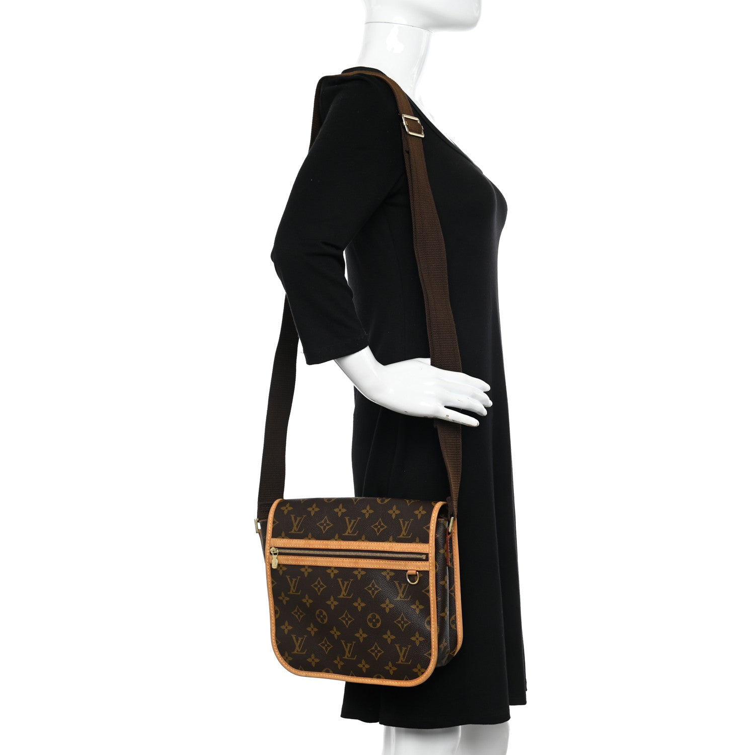 Louis Vuitton Monogram Bosphore PM Messenger 2 of 12