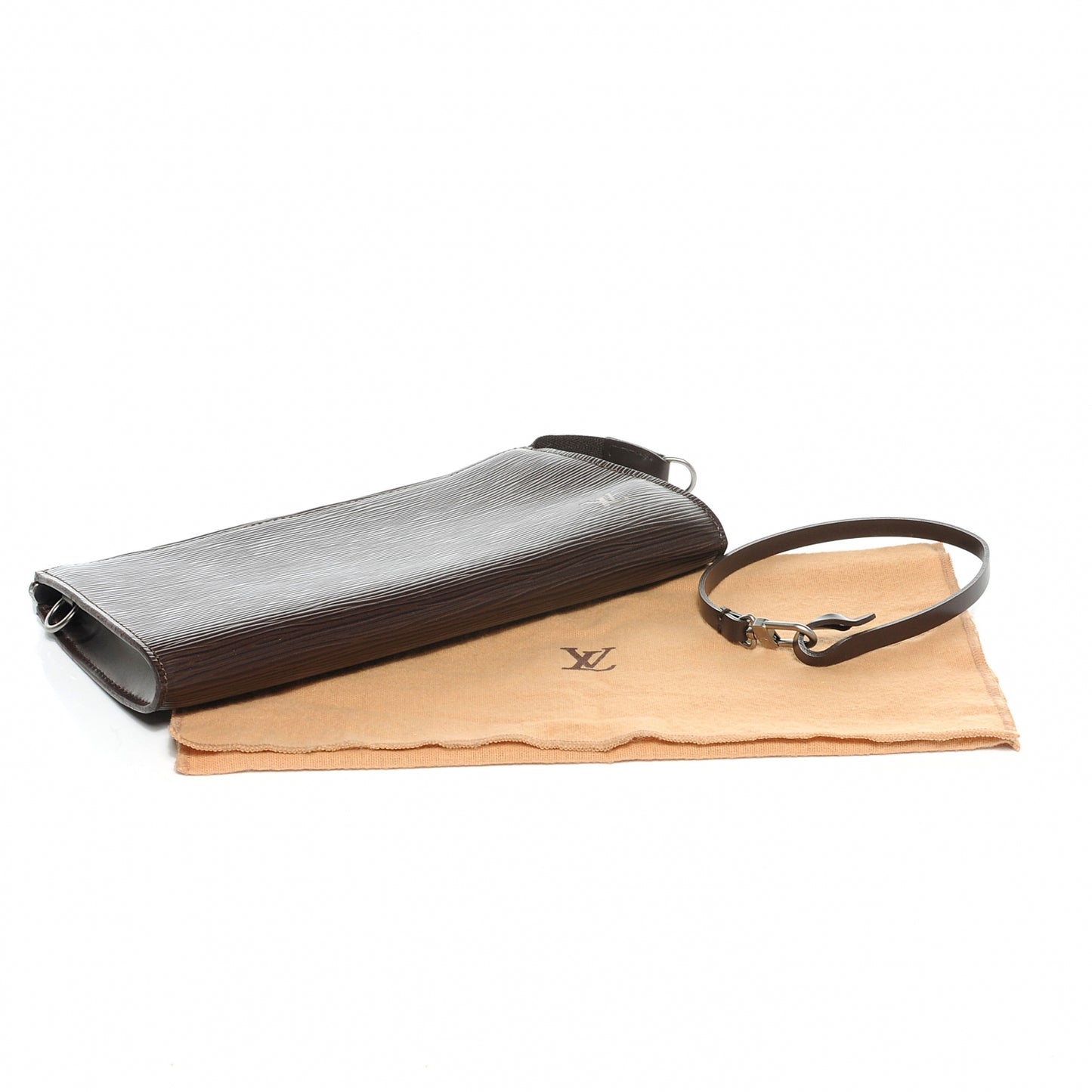 Epi Pochette Accessories 24 Moka
