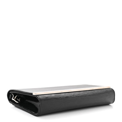 Louis Vuitton Electric Epi Sevigne Clutch Black 4 of 10