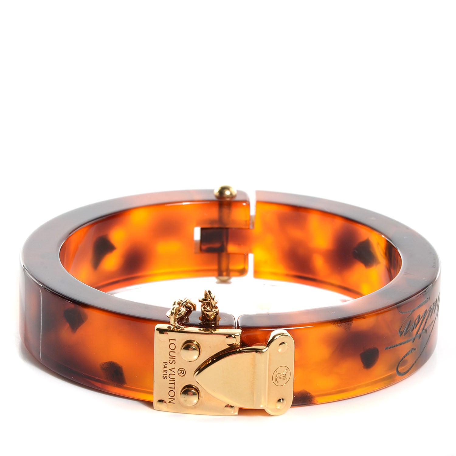 Louis Vuitton Lock Me Bracelet Ecaille 1 of 5