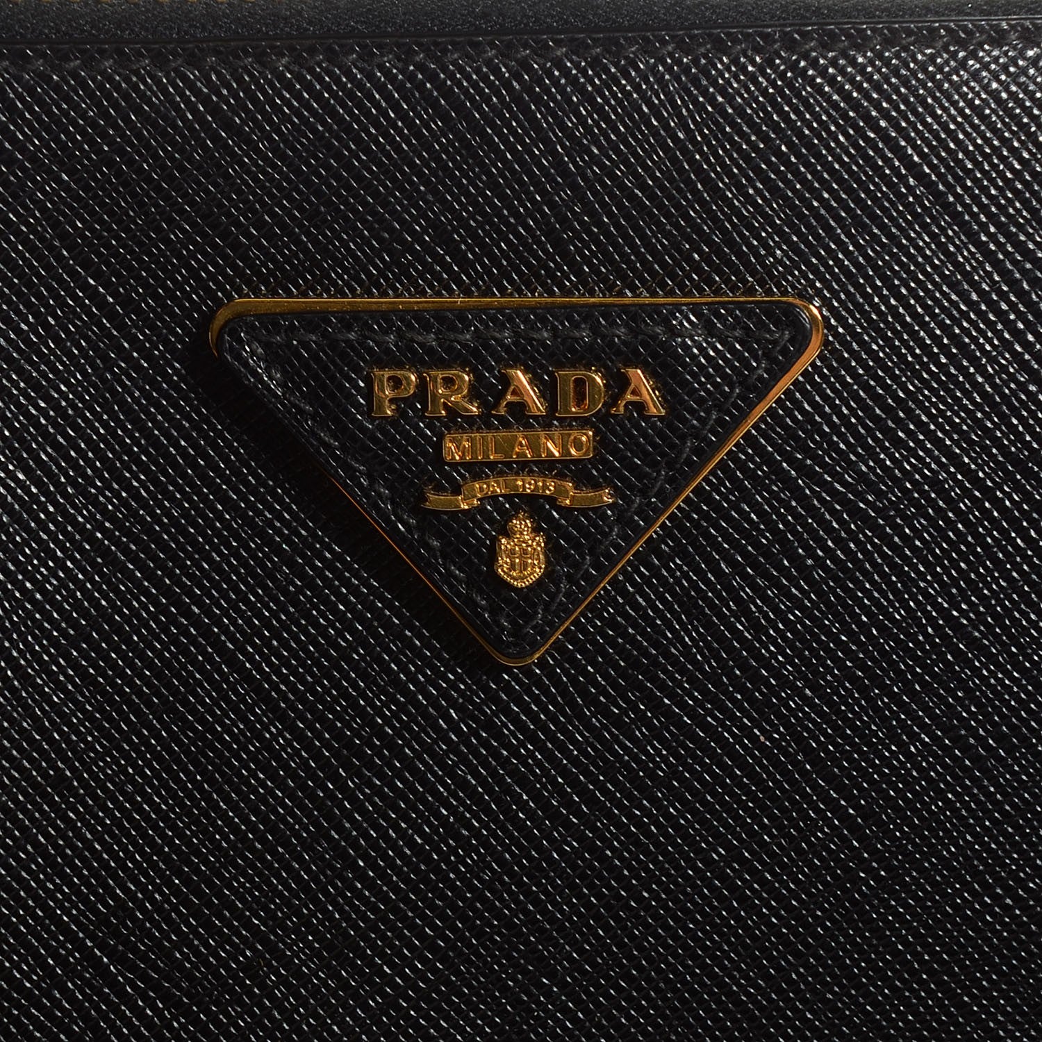 Prada Saffiano Lux Medium Double Zip Tote Nero Black 7 of 10