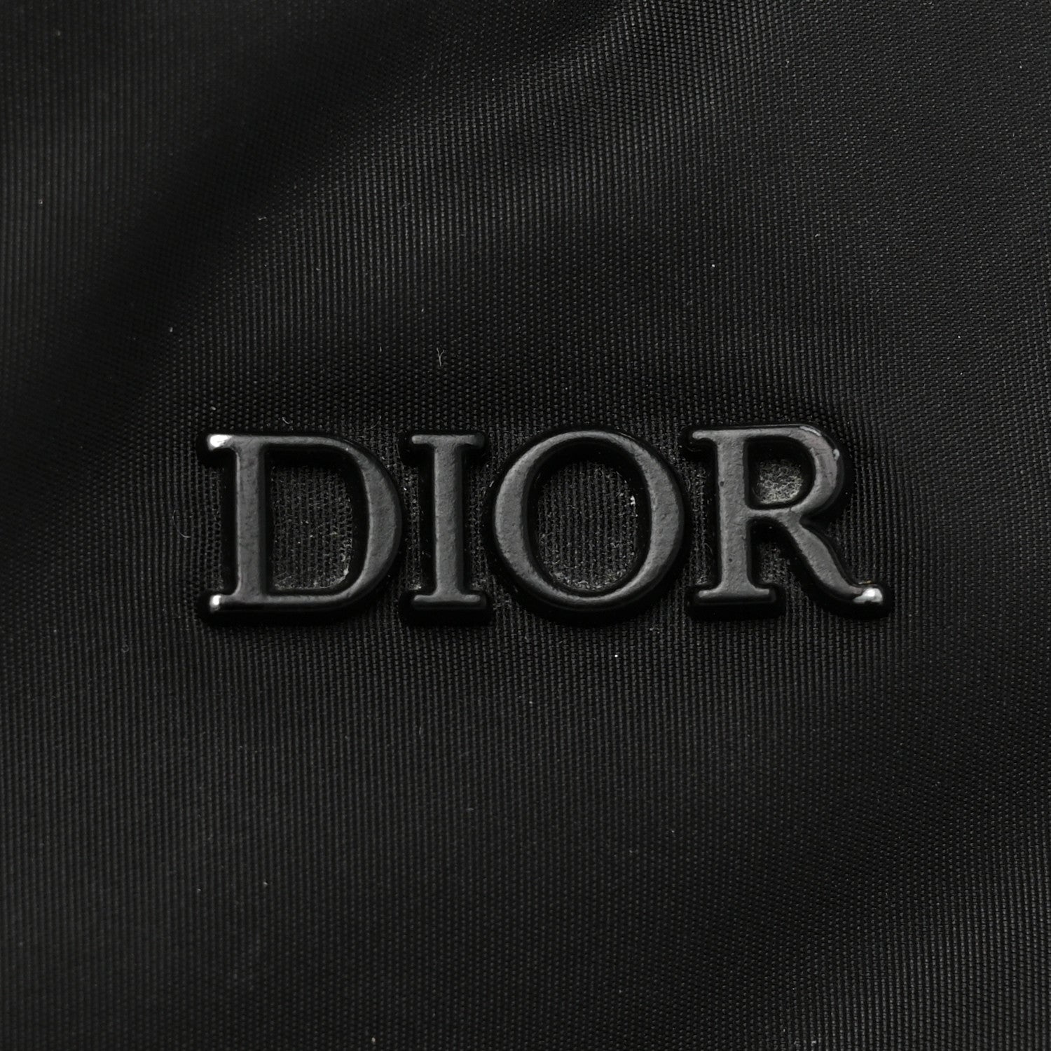 Christian Dior HOMME Nylon Saddle Messenger Bag Black 10 of 16