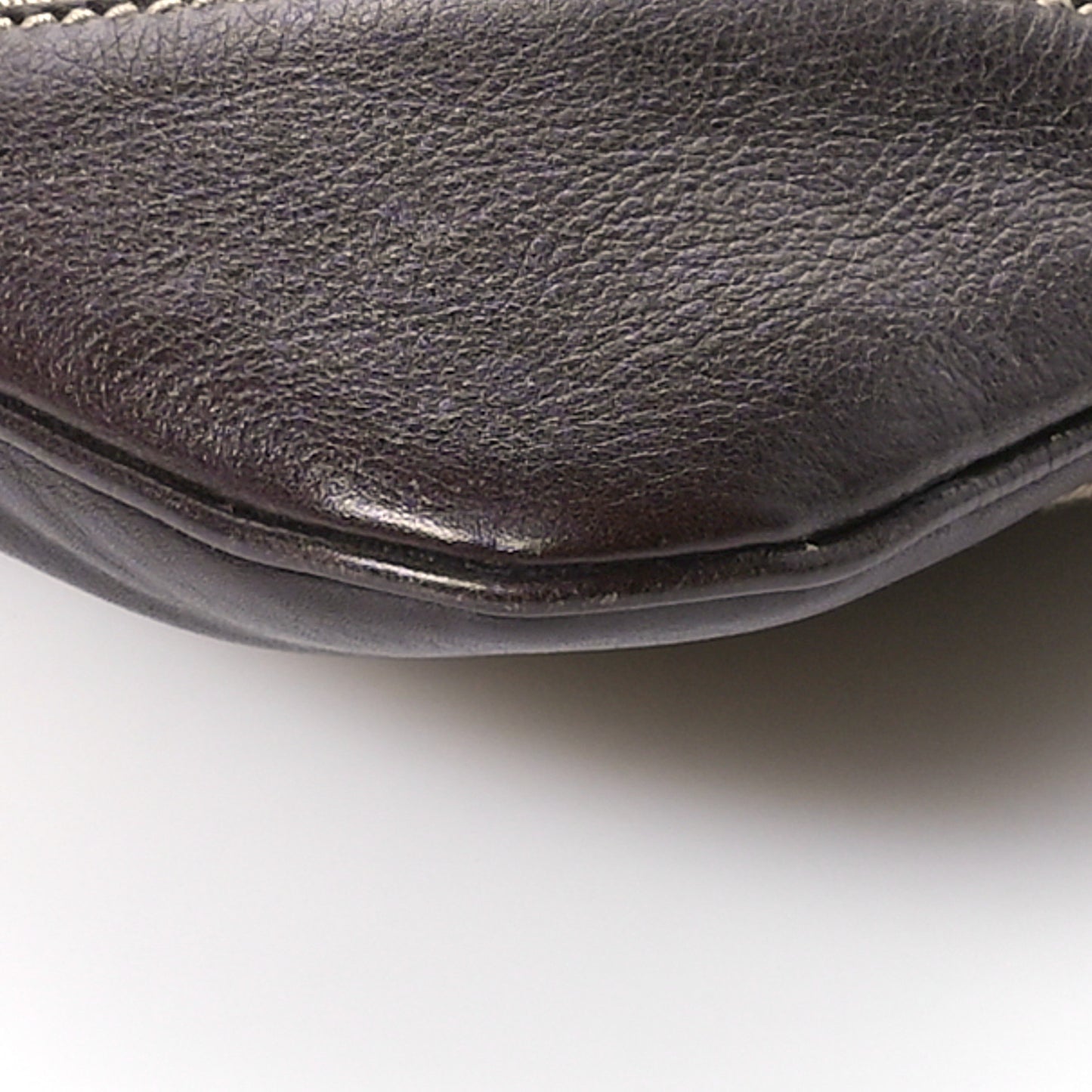 Monogram Web Jackie O Bouvier Hobo Dark Brown