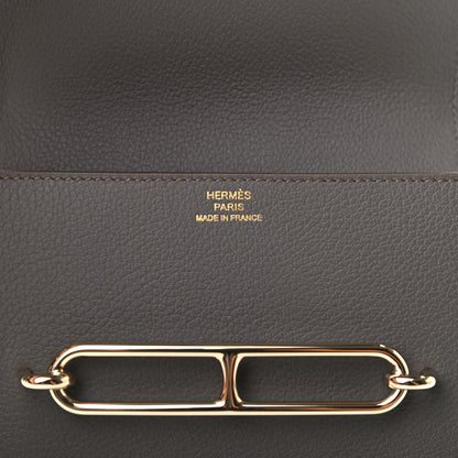 Hermes Evercolor Roulis Slim Wallet Etain 6 of 7