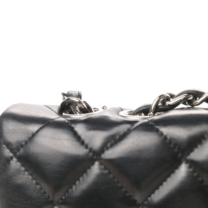 Chanel Lambskin Quilted Jumbo Single Flap Black 17 of 19