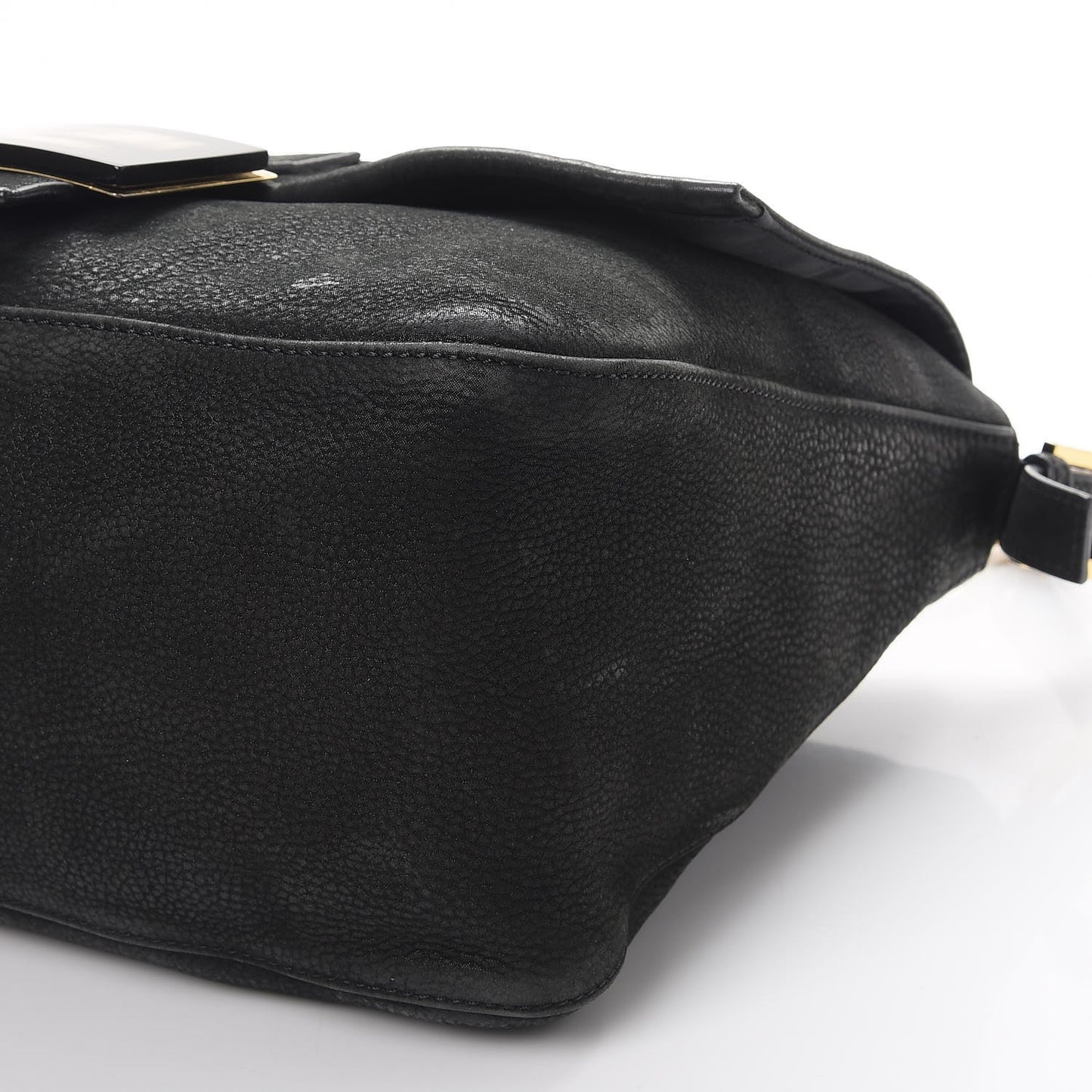 Vitello Savana Big Mama Baguette Black Tartaruga Natural