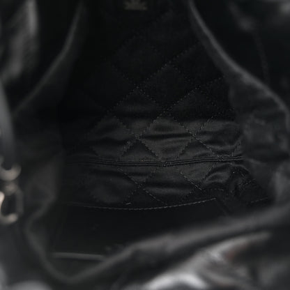 Chanel Shiny Calfskin Quilted Mini Chanel 22 Black 5 of 10