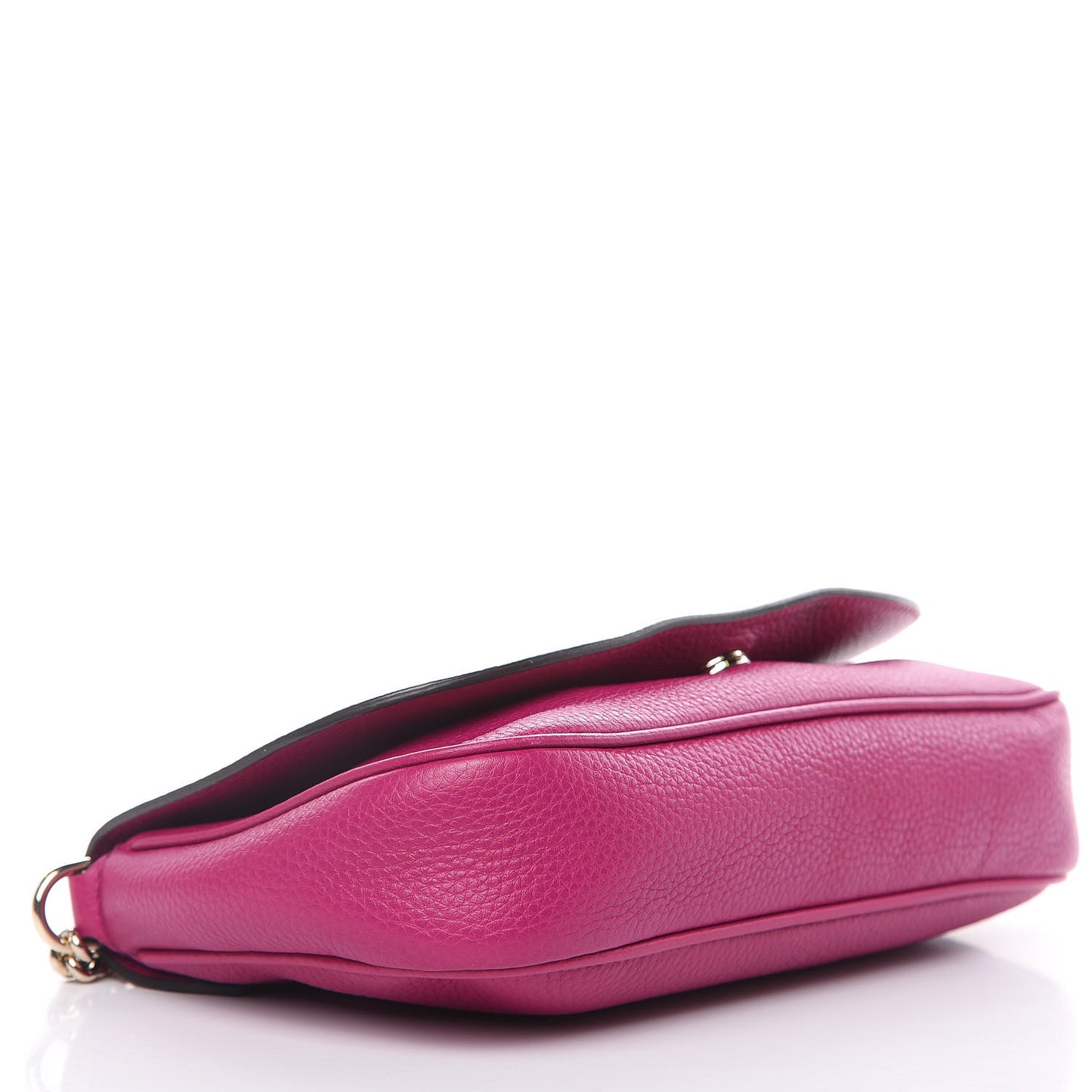 Cellarius Calfskin Medium Soho Flap Crossbody Bright Bouganville