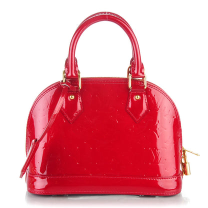 Louis Vuitton Vernis Alma BB Pomme D'Amour 1 of 7