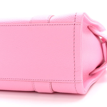 Marc Jacobs Grained Calfskin Small The Tote Bag Candy Pink 10 of 10