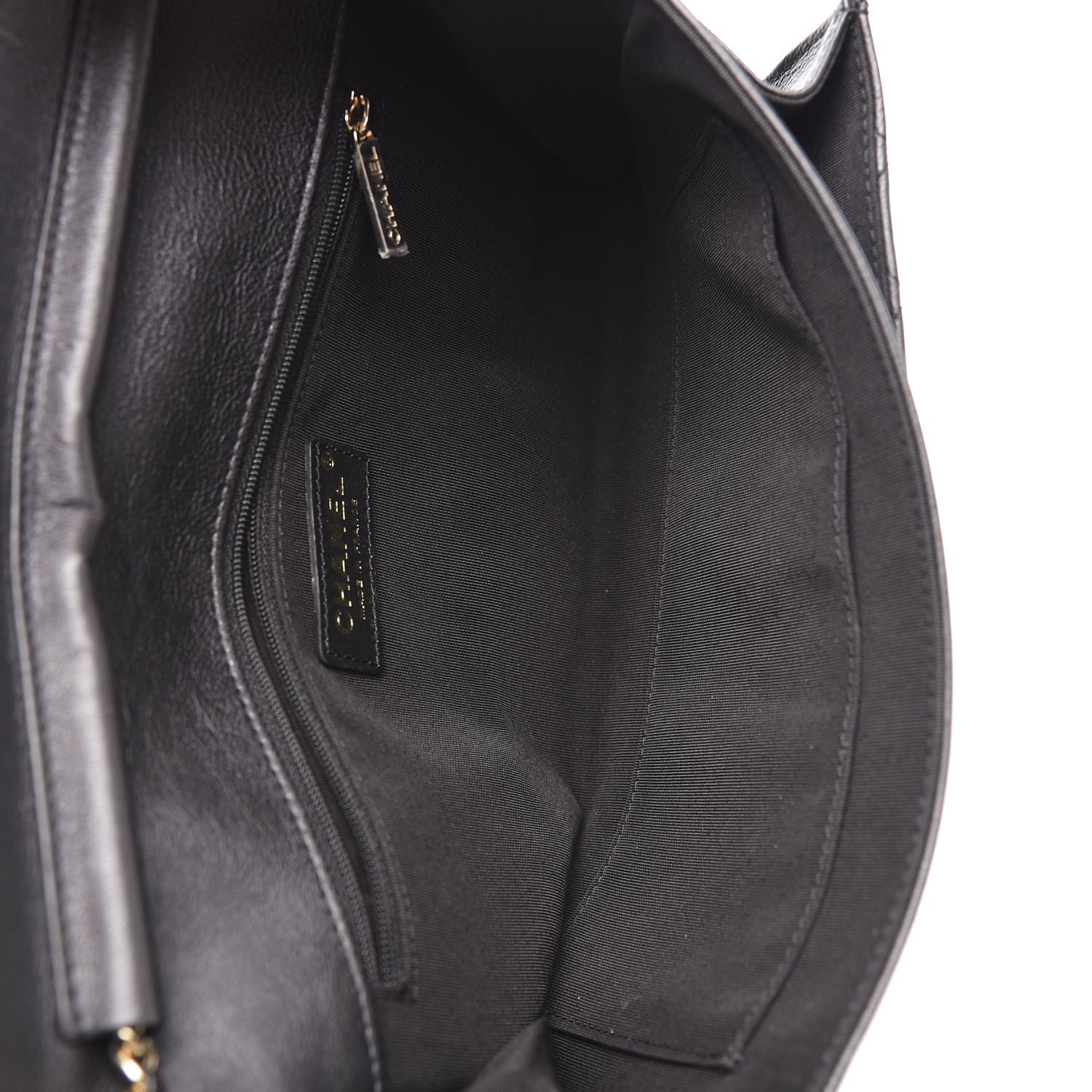 Chanel Calfskin Quilted Smart Pocket Flap Bag Dark Gray 5 of 11