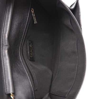 Chanel Calfskin Quilted Smart Pocket Flap Bag Dark Gray 5 of 11