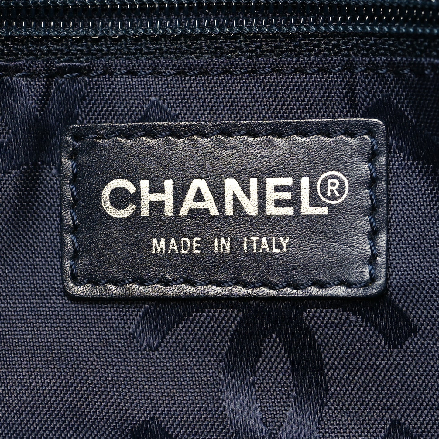 Denim CC Clutch Dark Blue