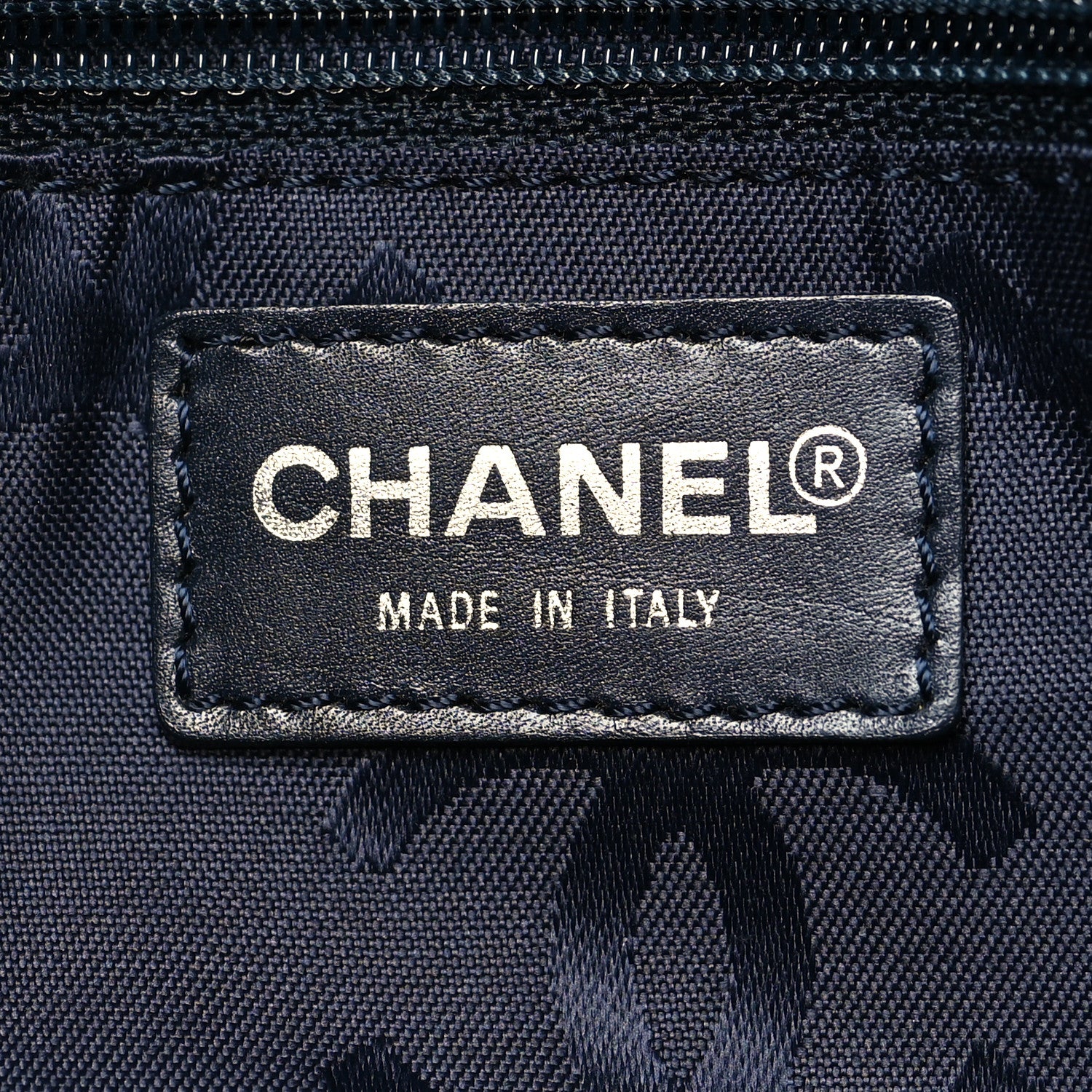 Chanel Denim CC Clutch Dark Blue 6 of 11