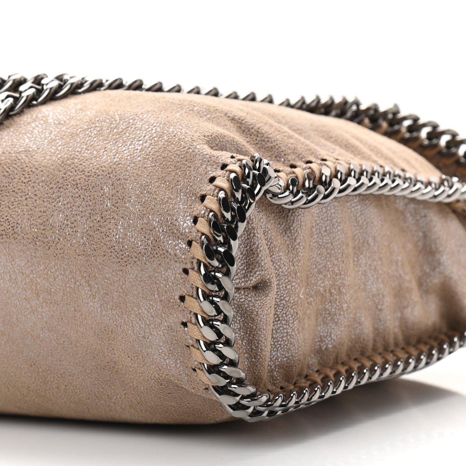 Stella McCartney Shaggy Deer Small Falabella Tote Taupe 9 of 9