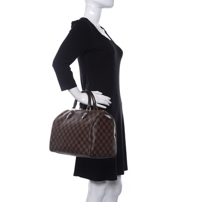 Louis Vuitton Damier Ebene Speedy 30 2 of 9