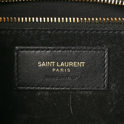 Saint Laurent Smooth Calfskin Carre Satchel Black 6 of 8