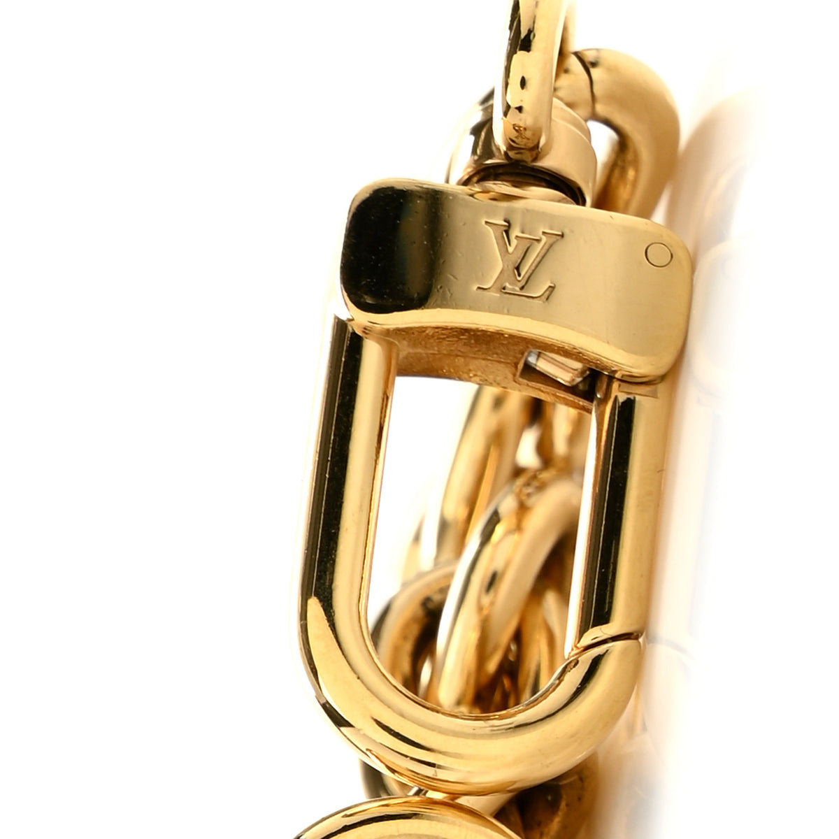 Louis Vuitton Monogram Loop Chain Strap Gold 4 of 4