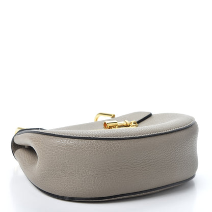 Chloe Grained Lambskin Mini Drew Shoulder Bag Motty Grey 3 of 8