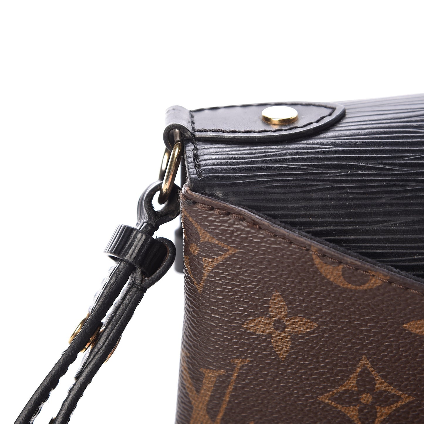 Epi Monogram Saint Michel Black