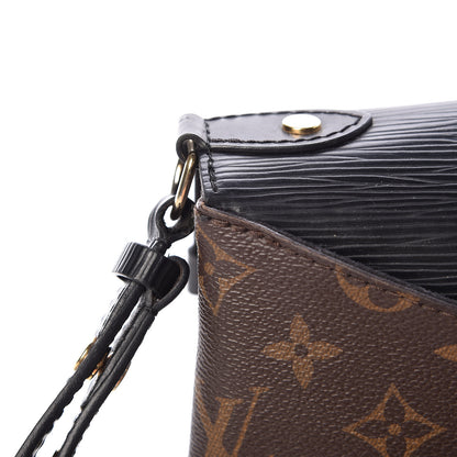 Louis Vuitton Epi Monogram Saint Michel Black 19 of 19