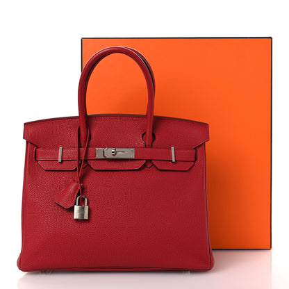 Hermes Togo Birkin 30 Rouge Vif 14 of 14