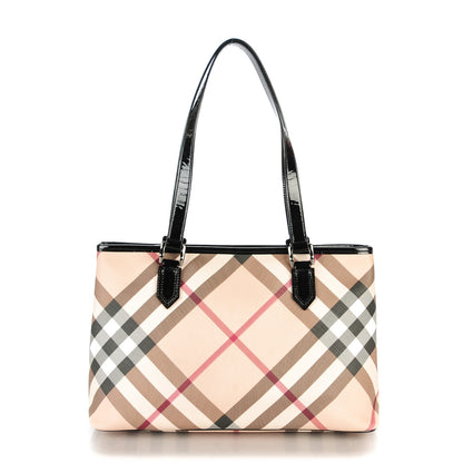 Burberry Supernova Check Regent Tote Black 1 of 7