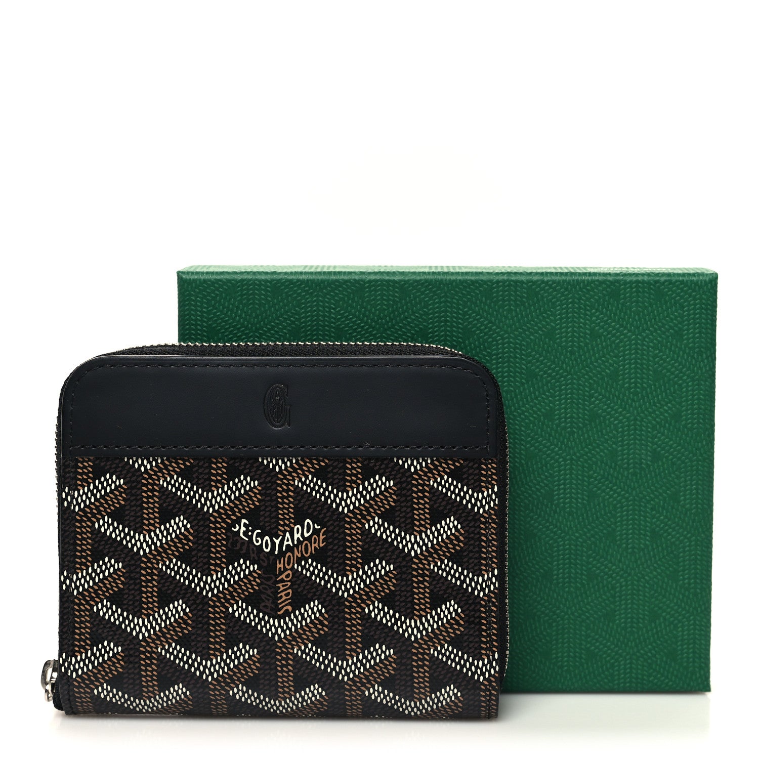 Goyard Goyardine Matignon PM Wallet Black 8 of 8